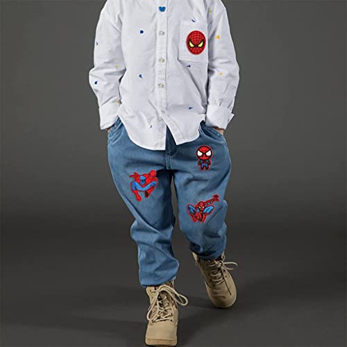 ZIBUYU 18pcs Cartoon Iron on Patches, Cloth Sticker Patches Embroidery Iron on Patches for Clothing, Anime Badges Cloth Patches, Embroidery Patches Applique Patches for Clothes, DIY ZIBUYU 18pcs Cartoon Iron on Patches, Cloth Sticker Patches Embroidery Iron on Patches for Clothing, Anime Badges Cloth Patches, Embroidery Patches Applique Patches for Clothes, DIY